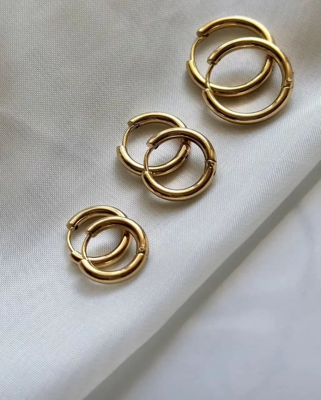 💍گوشواره حلقه ای دقیقا مشاب...