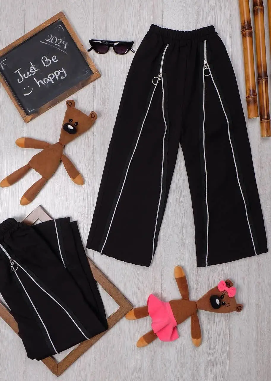 👫شلوار دخترانه مازراتی جلو زیپ دار👫
