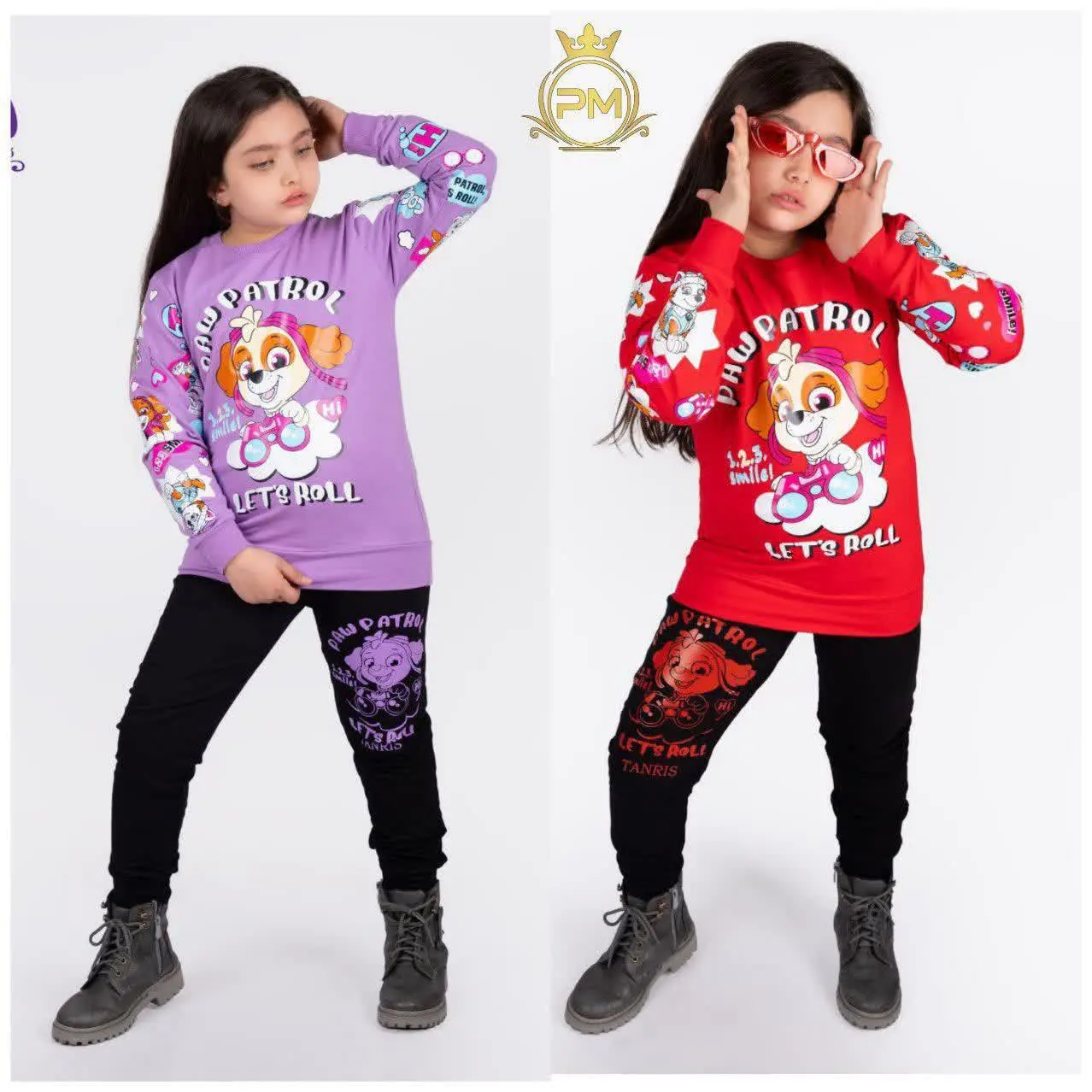 👚نام: بلوز و شلوار دخترانه اسکای
