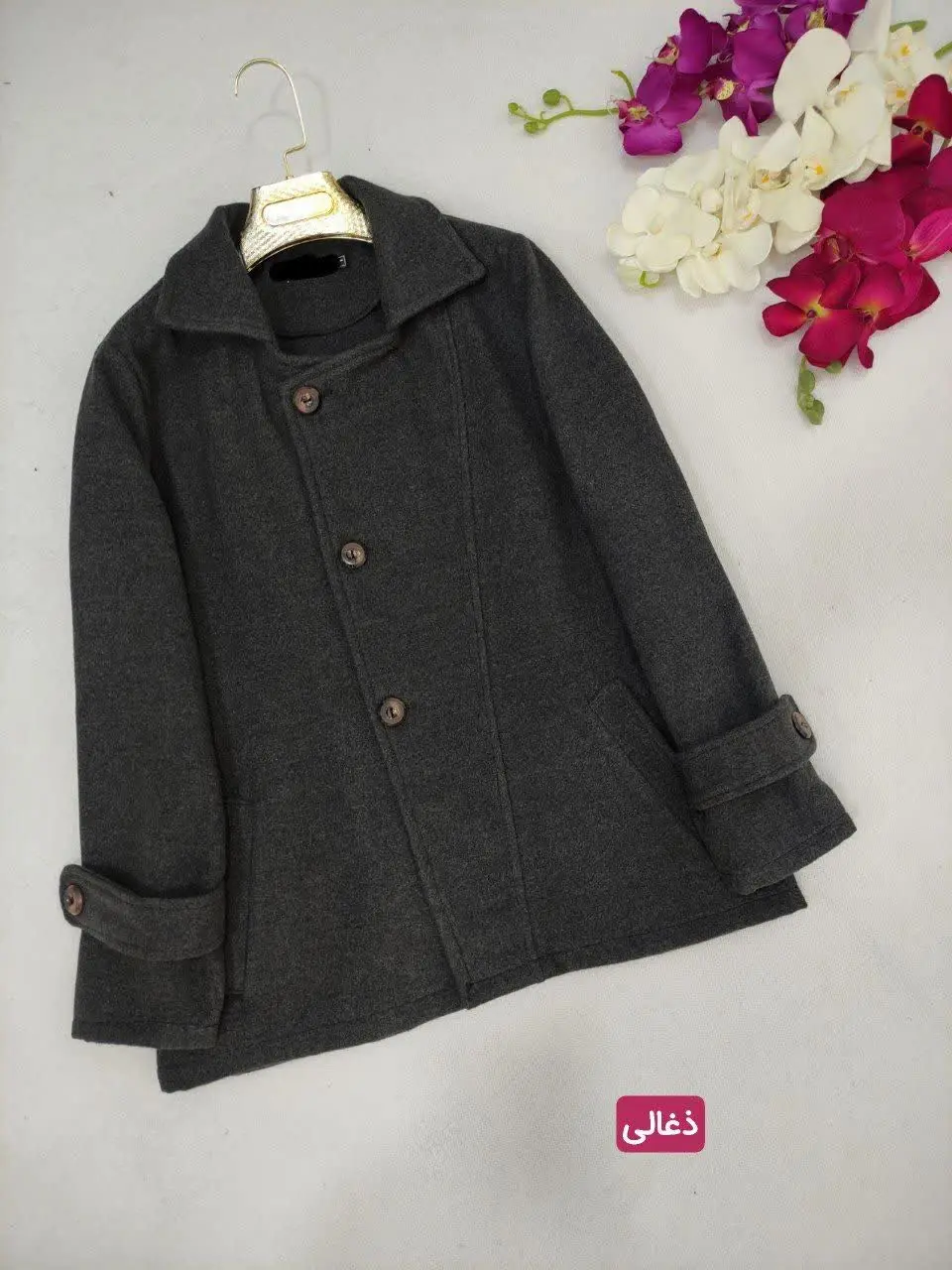 🍃نام: مانتو فوتر پاگن طلا
