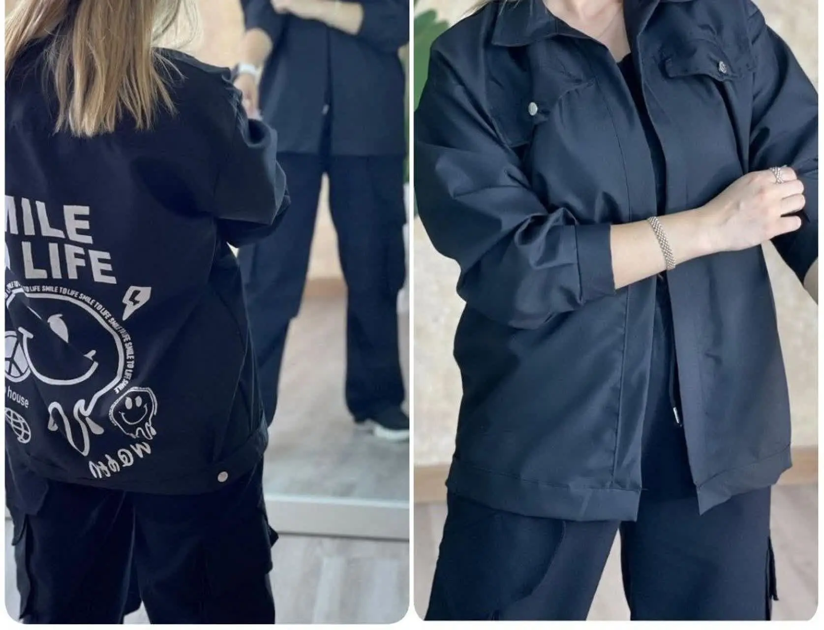 ❤️نام: مانتو مدل SMILE ((ویژه محرم)) 🏴
