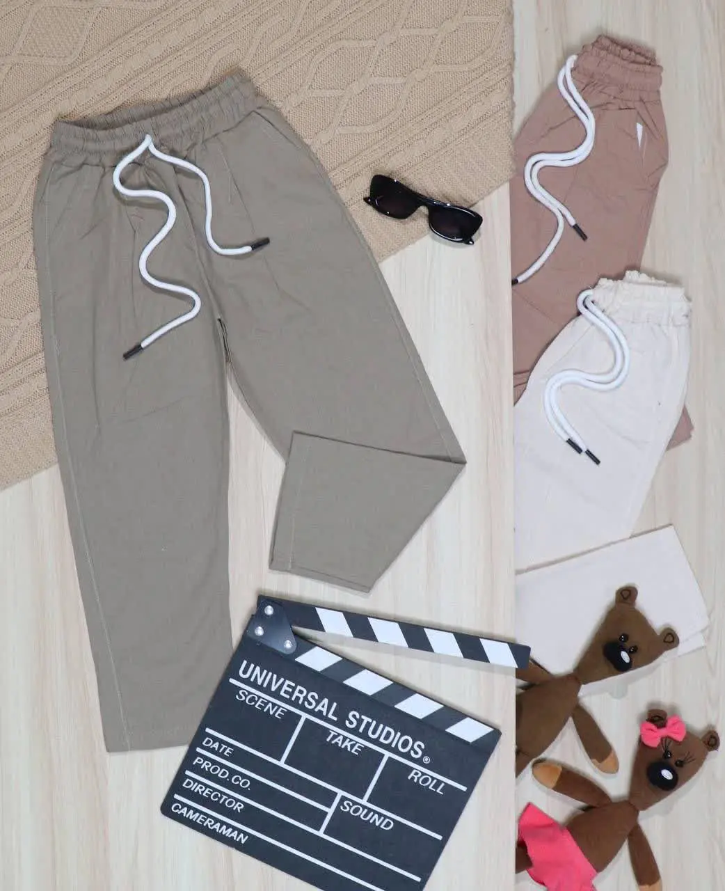 👫شلوار لینن ساسون دار👫
