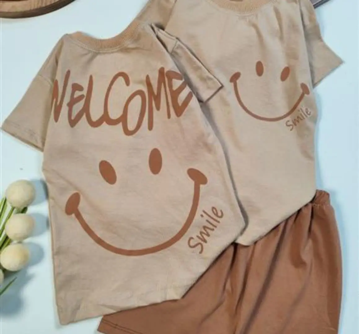 تیشرت شلوارک لبخند
