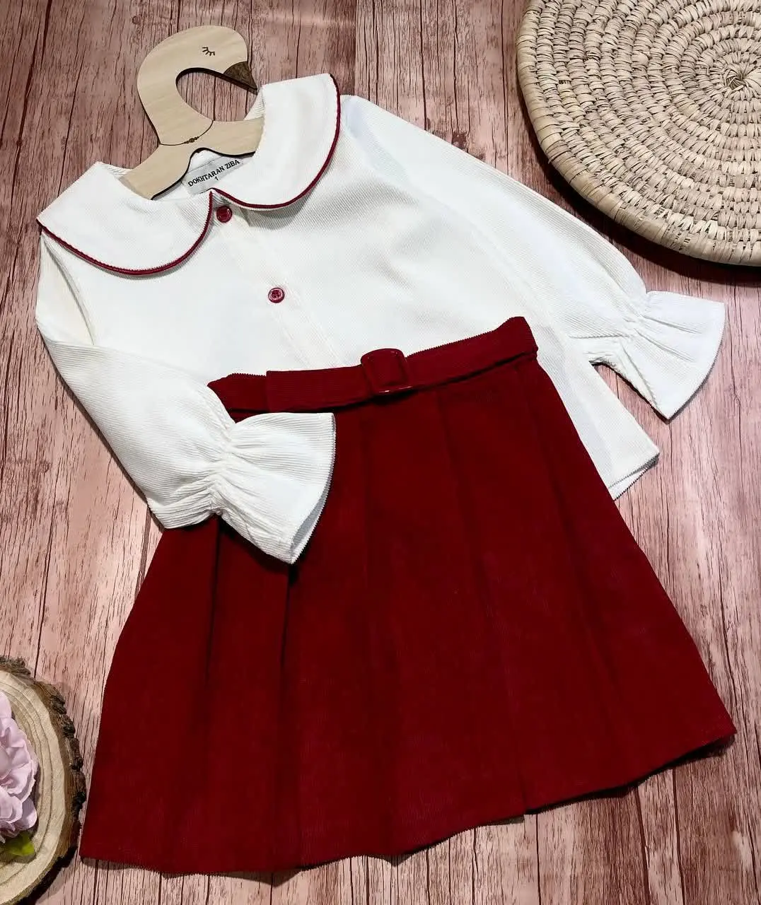 نام: بلوز دامن یقه بی بی
