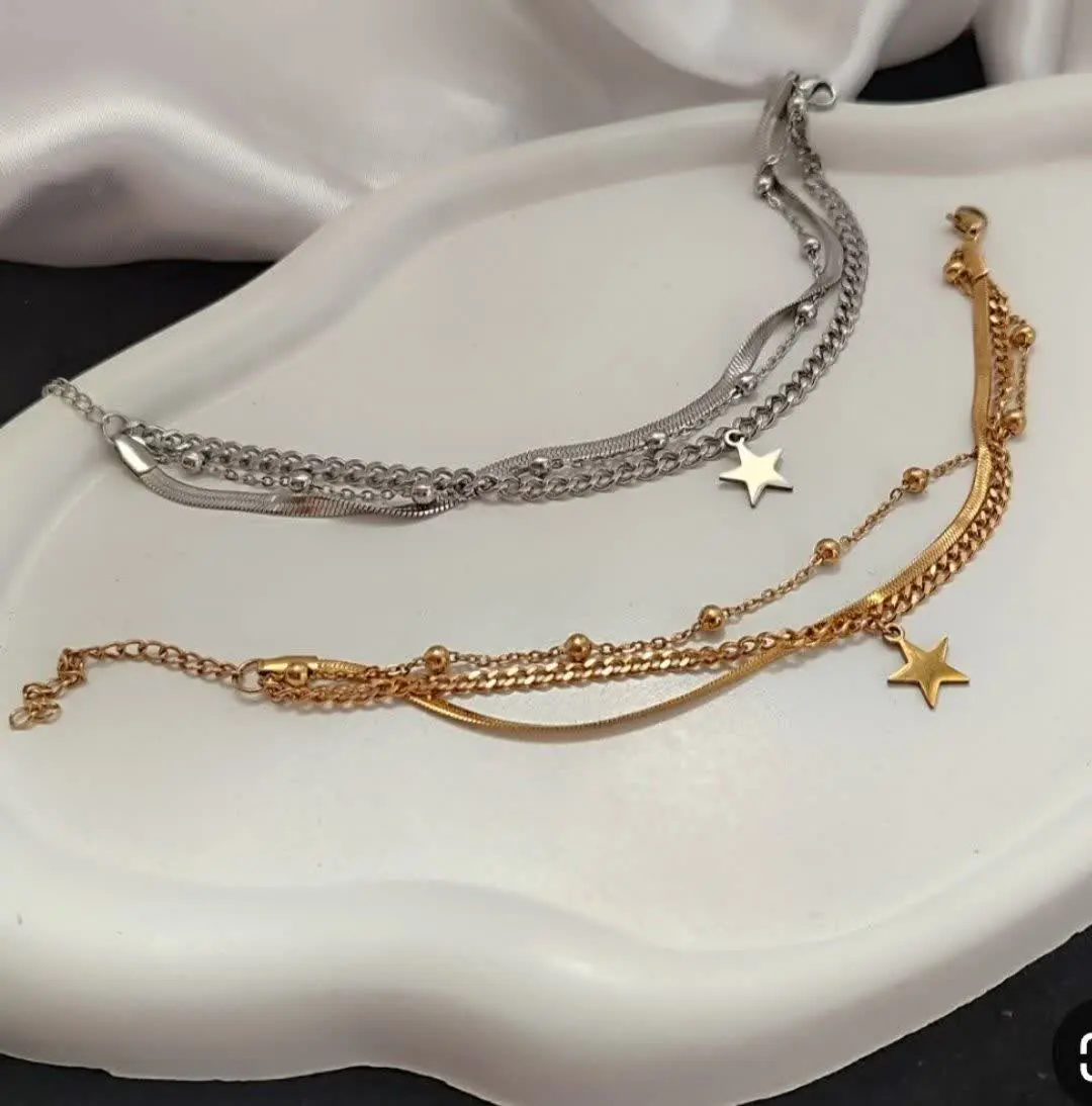 💍دستبند های چند ردیفه 🤤