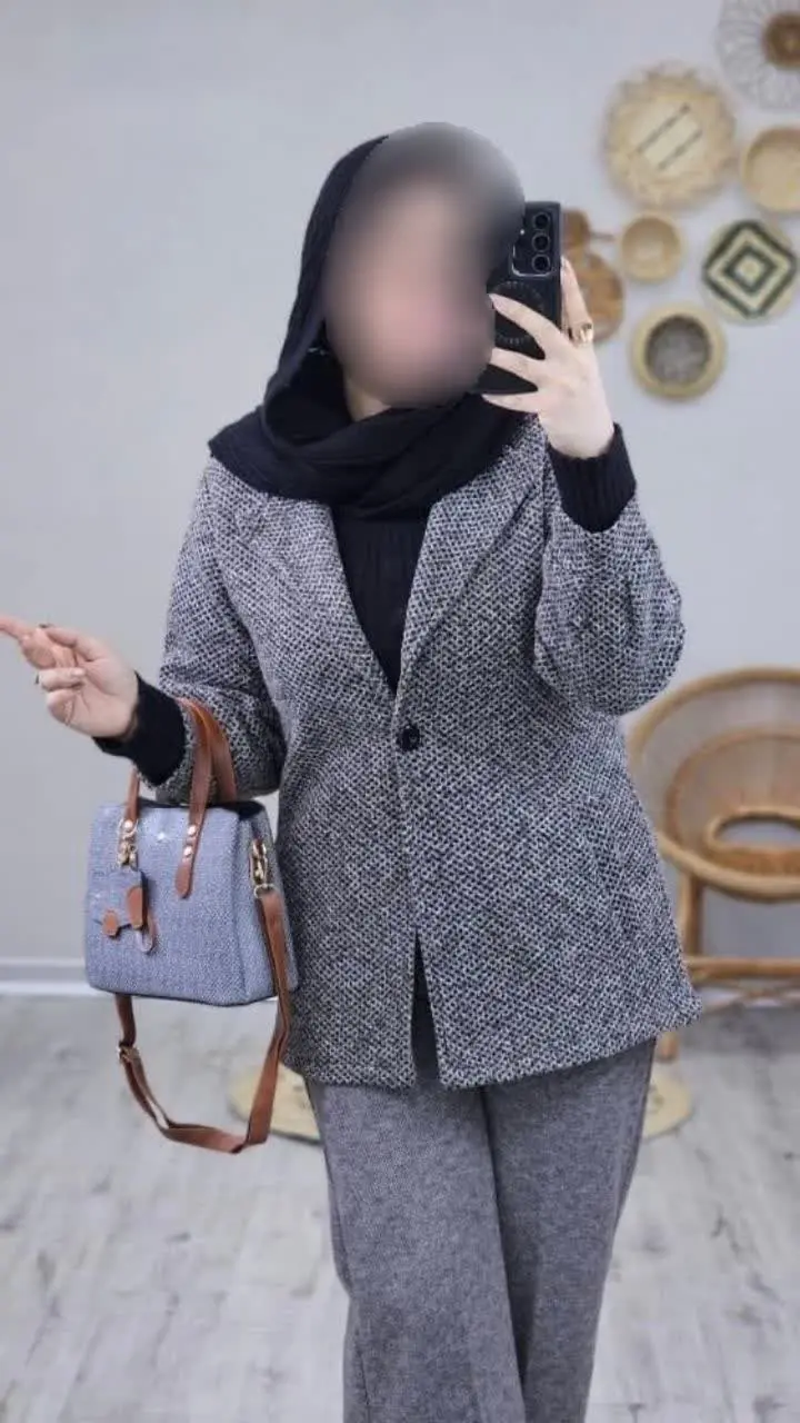 کت پاییزه مدل رز