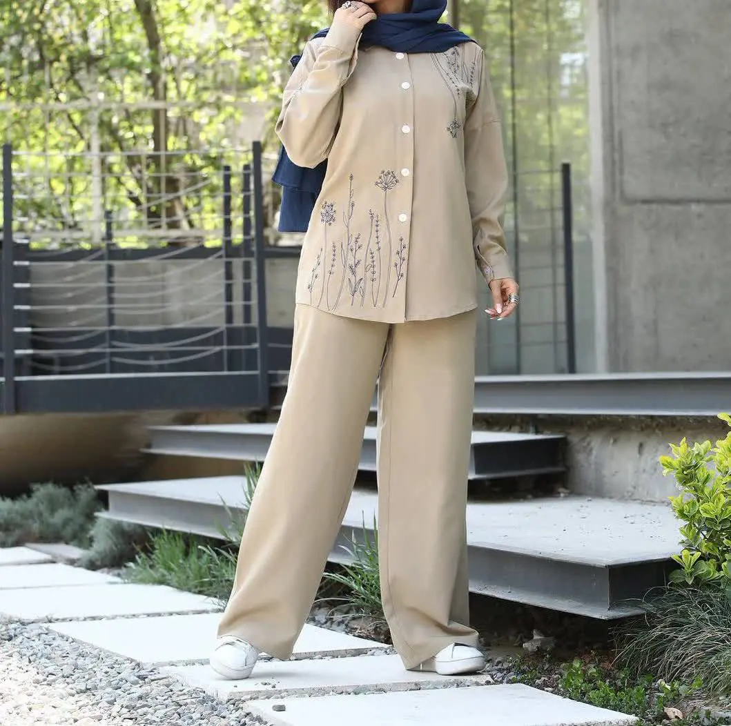 یه ست گلدوزی خاص، شیک و خنک و فوق العاده کاربردی 😍
