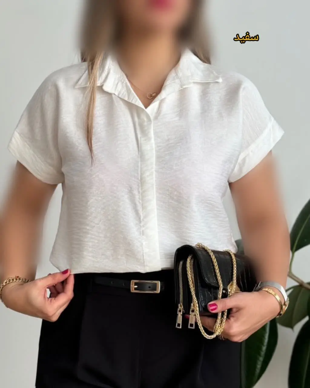 ☔️نام: شومیز آستین سرخود رعنا
