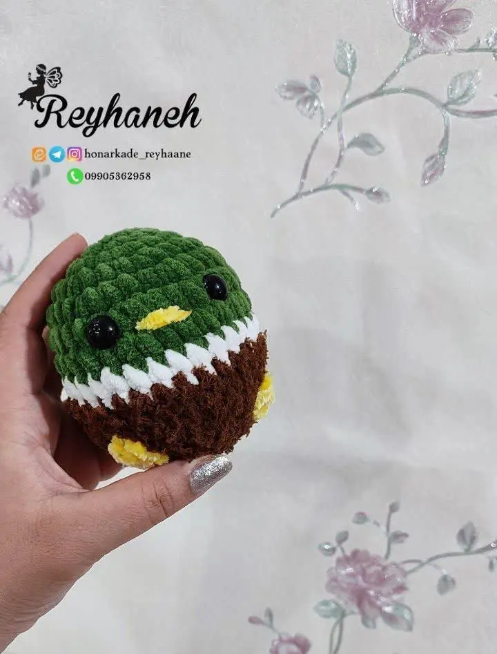 ویجت بافتنی اردک
