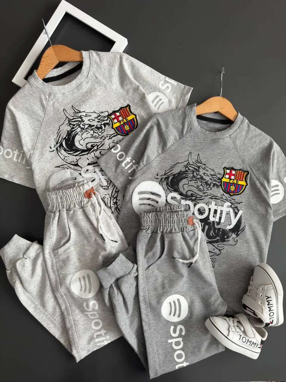 🧩مدل: تیشرت شلوار بارسلونا😍
