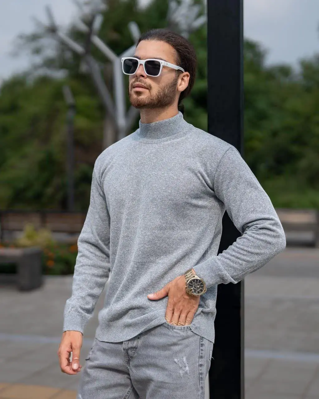 🍃 #بافت یقه سه سانت جذاب و خاص🍃
