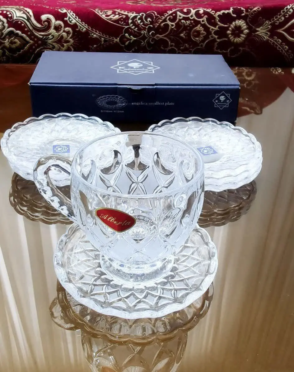 ۶دست نعلبکی یا زیرلیوانی خر...