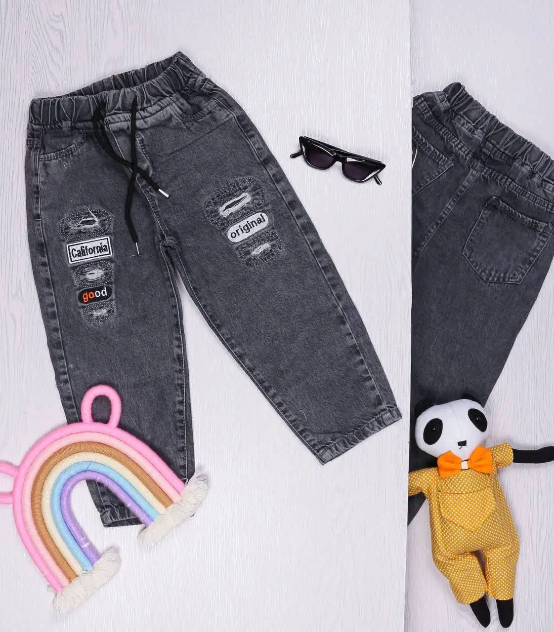 👯 شلوار لی مام پسرانه good 👯