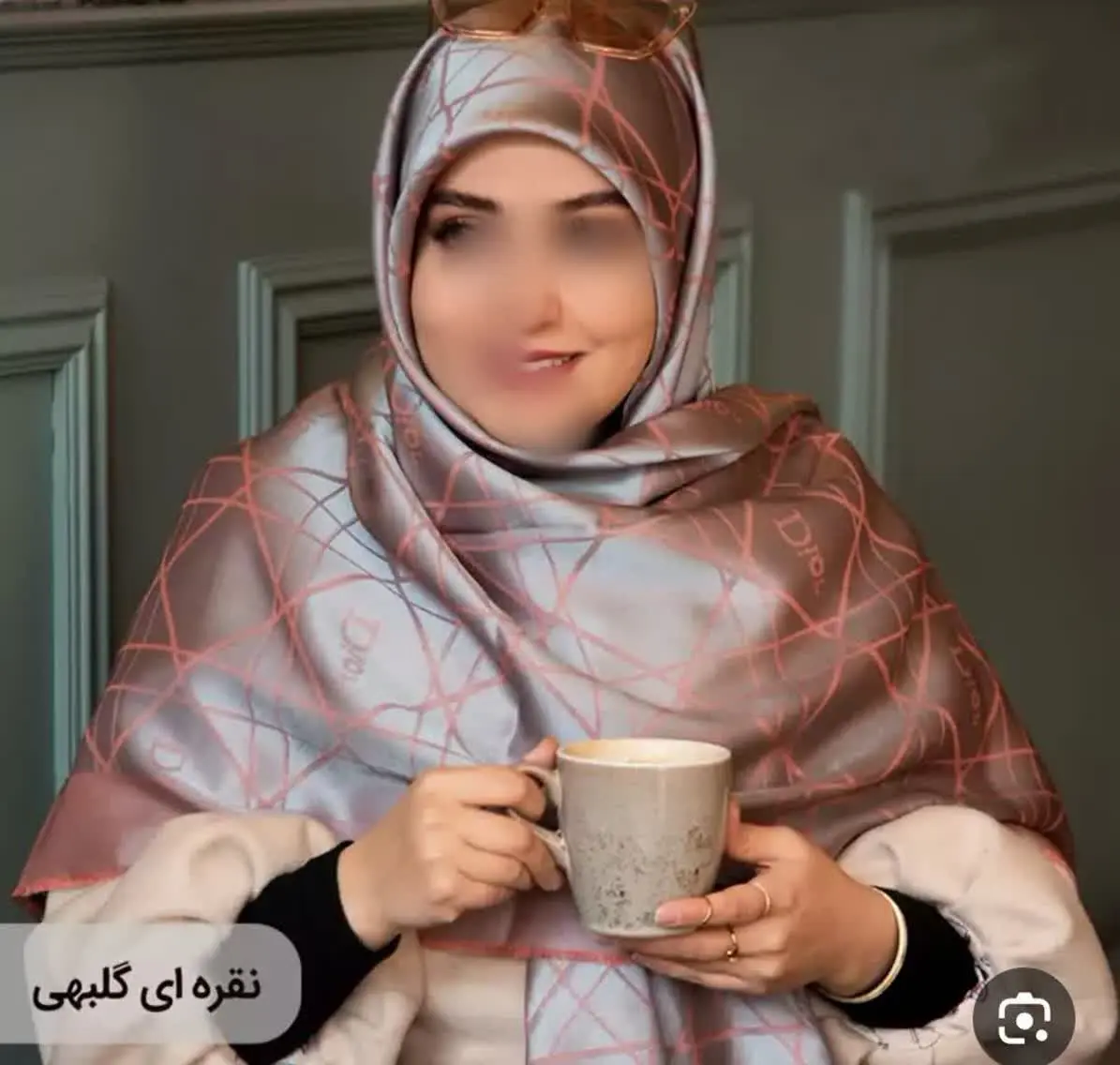 روسری ژاکارد ابریشم دورو
