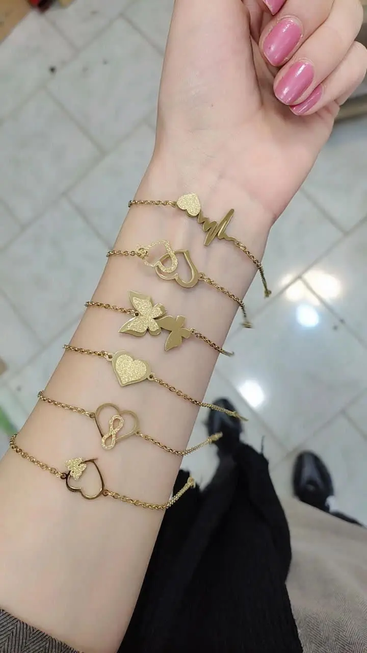 💖دستبند شنی دخترانه 
