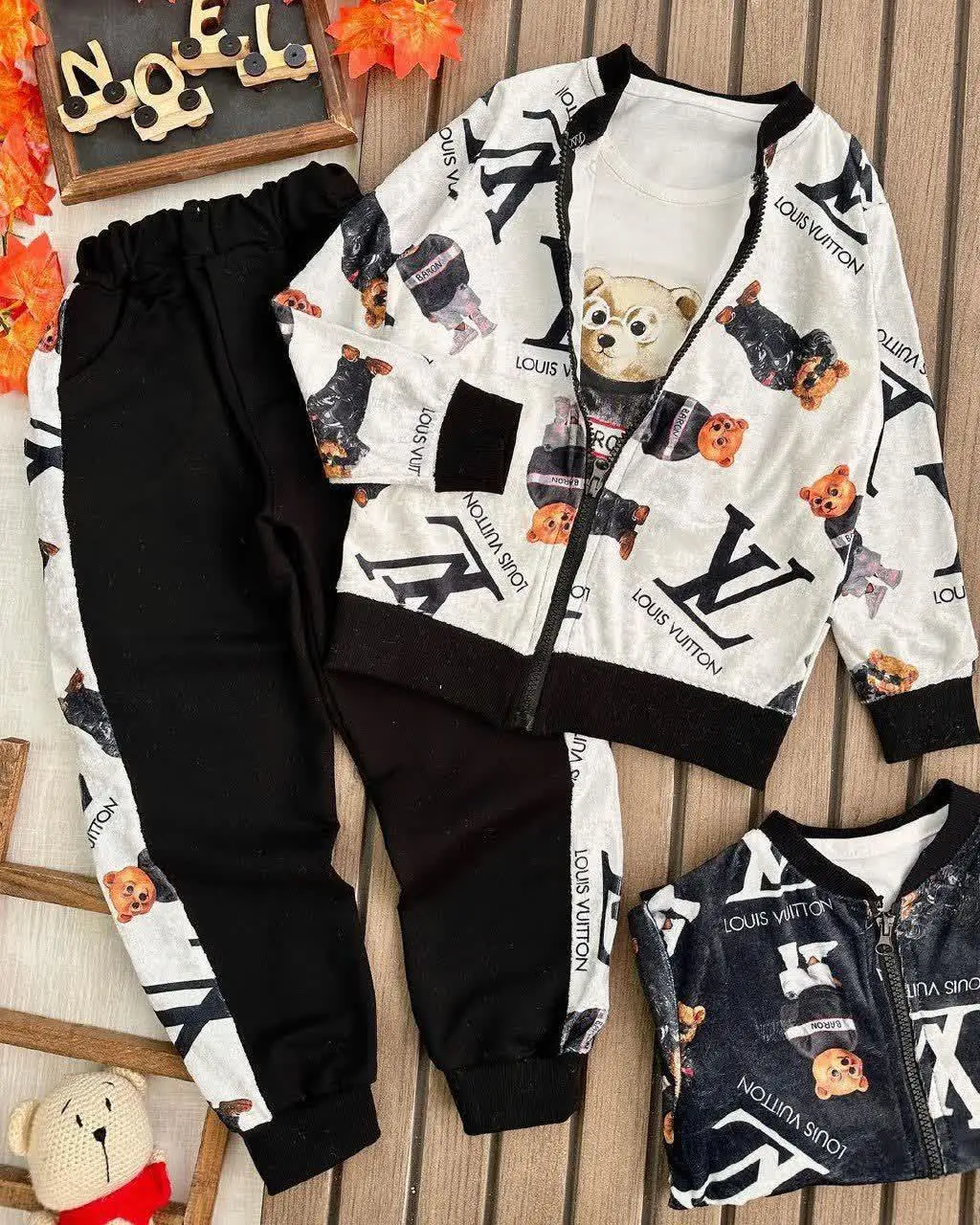 جنس: سویشرت مخمل جنس تاپ پن...