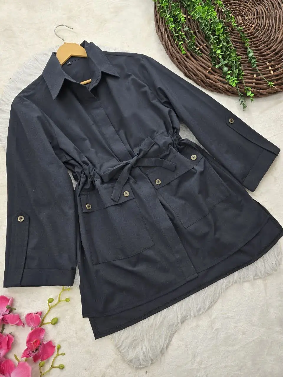 🌸 نام: مانتو دانشجویی شیدا