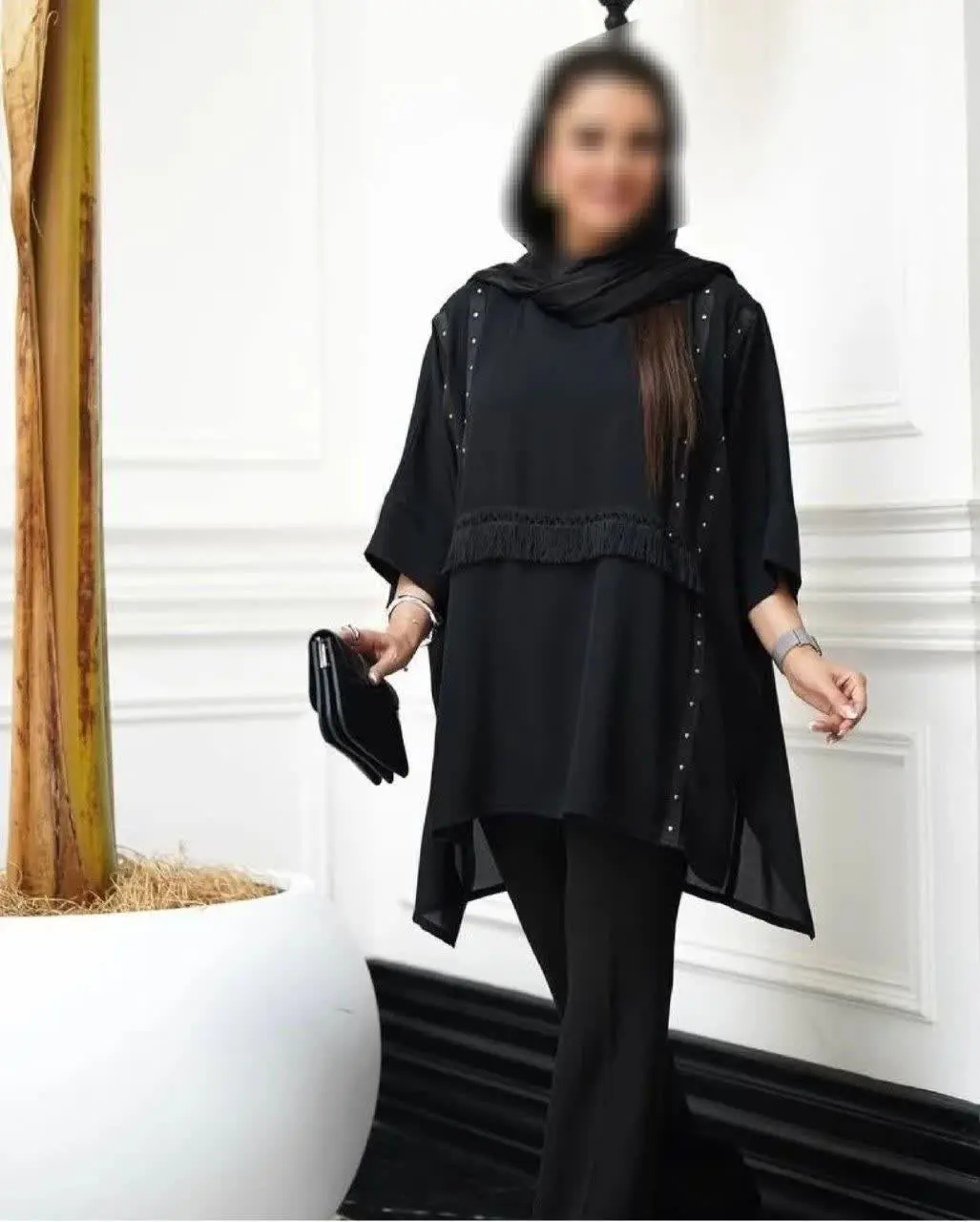 " شومیز حریر نیکی 
