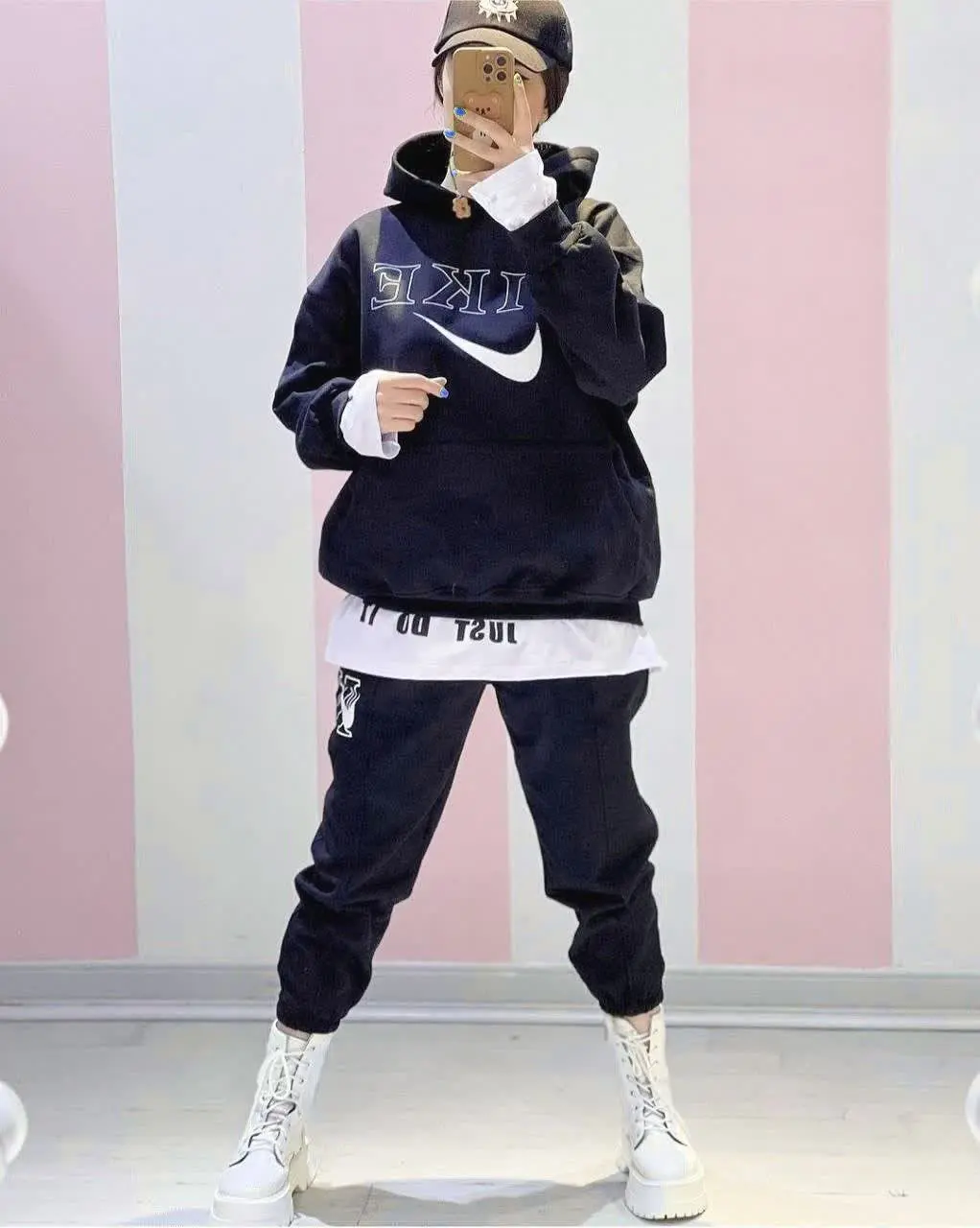 🦋نام محصول: هودی شلوار نایک 
