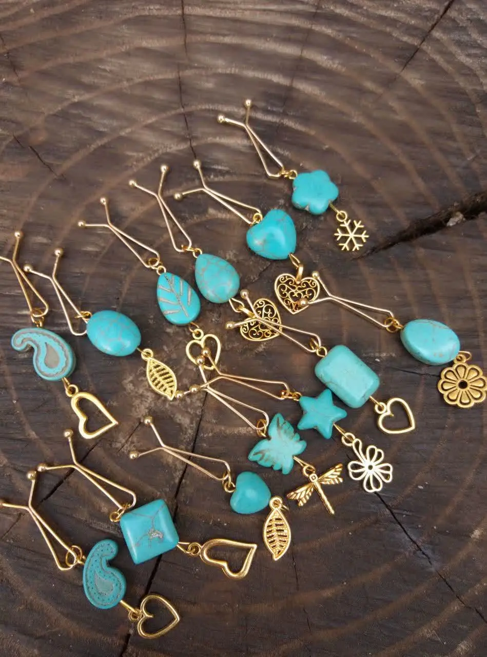 🌿گیره فیروزه در طرح‌های متنوع و رندوم🌿
