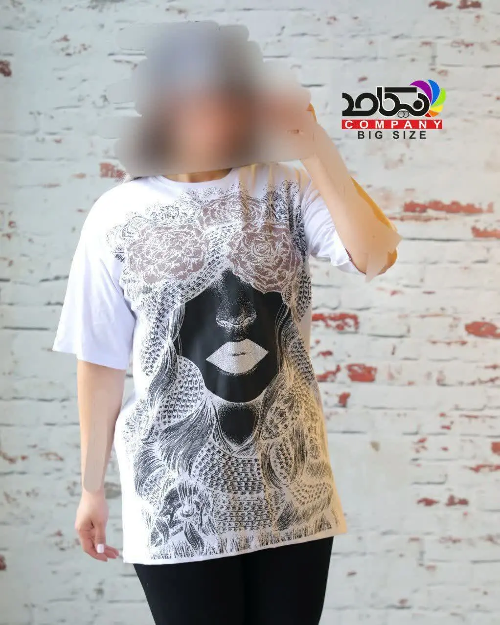 🛍 🎫 تیشرت لانگ بیگ سایز مخص...