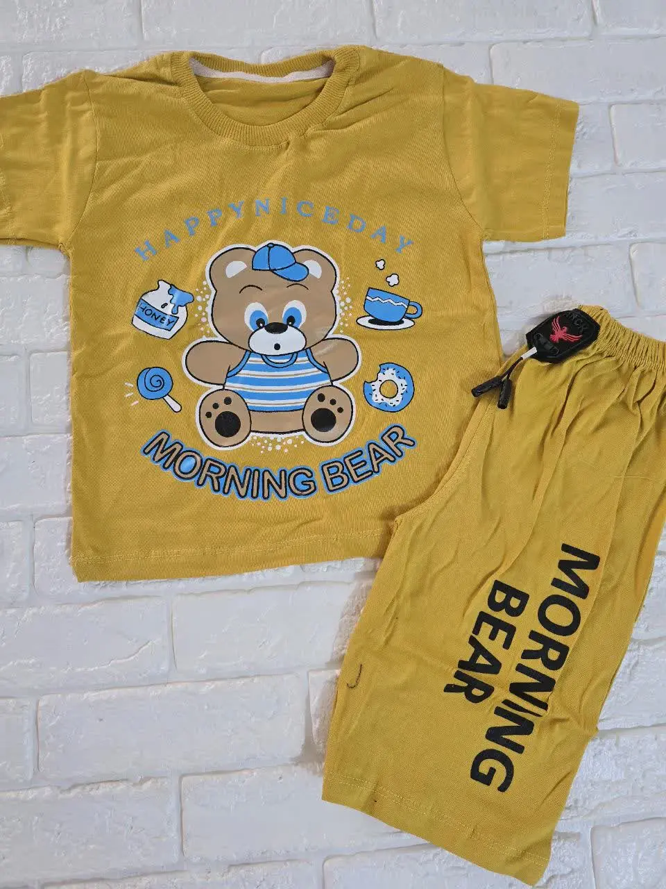 ✨ ست تدی (تیشرت و شلوارک)