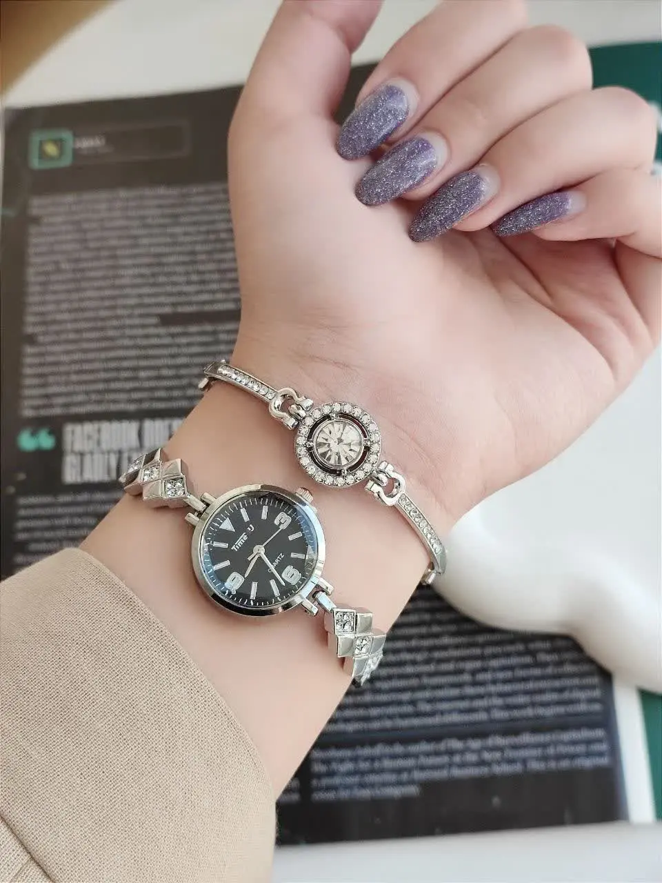#ست ساعت و دستبند✨
