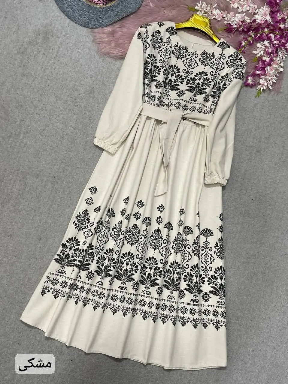 🛍نام: پیراهن ساحلی گل افشان🍃
