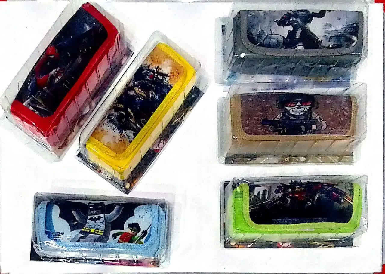 ❗ جامدادی سه زیپ چسب دار اک...