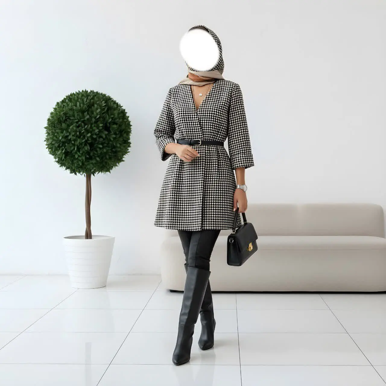 مانتو عروسکی تن ناز