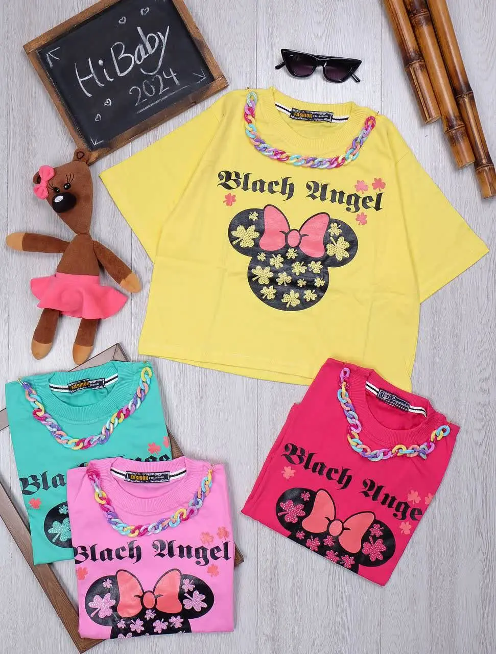 👫کراپ دخترانه میکی موس👫
