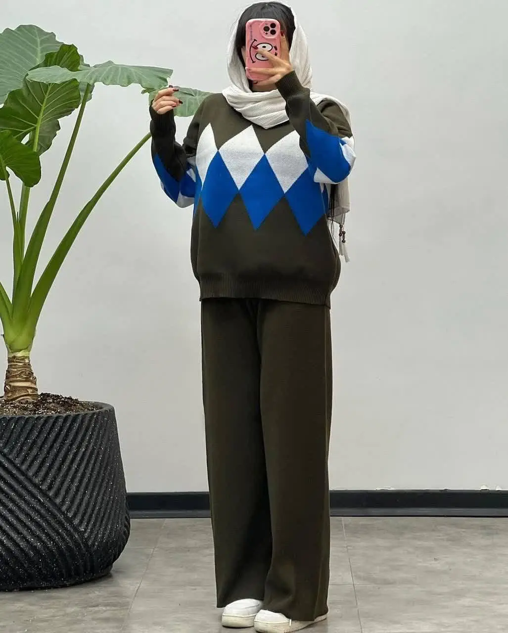 *🖋 ست بافت لوزی*
