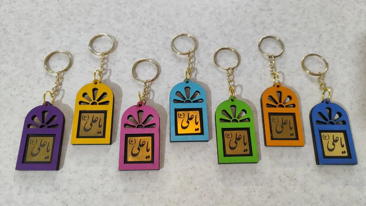 جا کلیدی پنجره‌ای مزین به نام آقا امیر المومنین علیه السلام 💚
