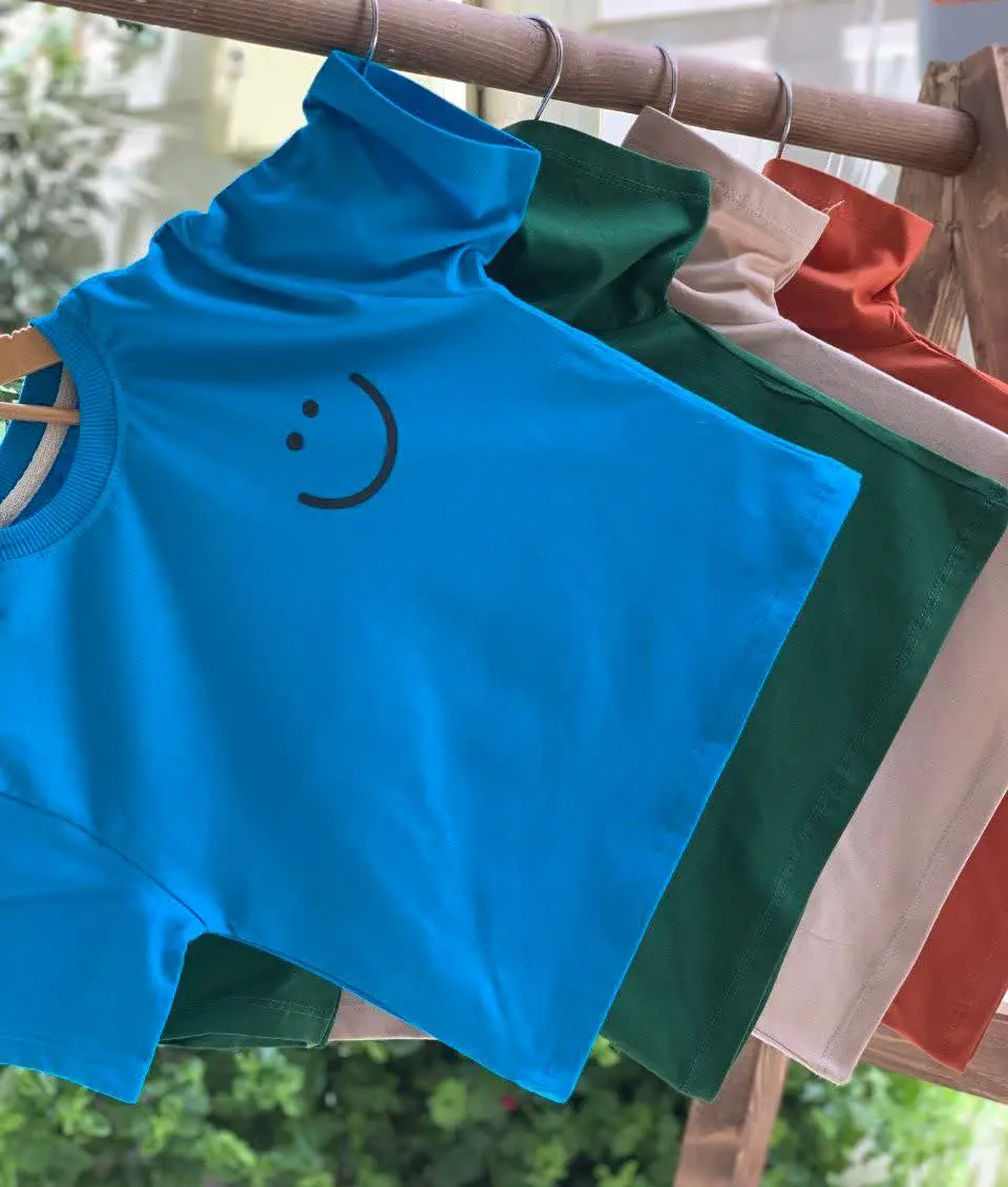 🔮تیشرت تک اسپرت لش طرح لبخند🔮
