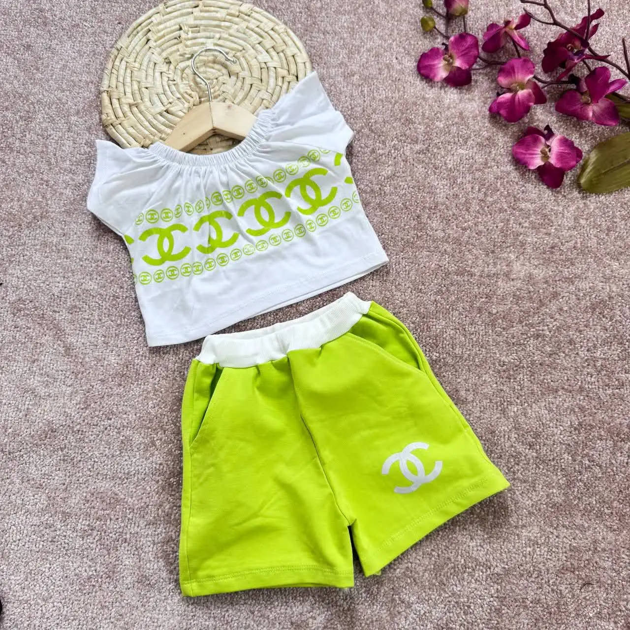 کراپ شورتک چنل سایزهای ۴۰ و...