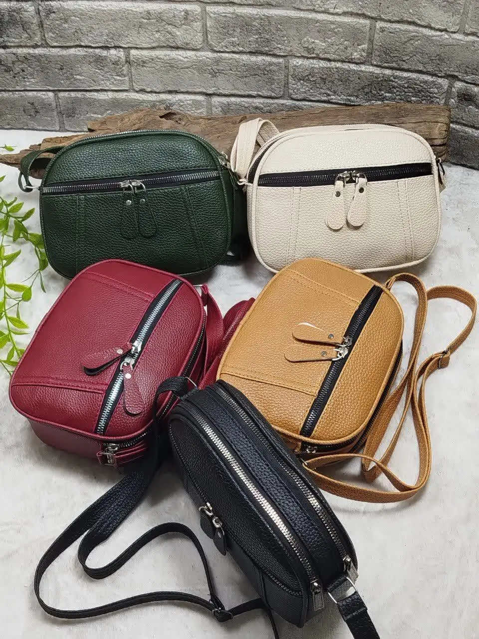 کیف دوشی سه زیپ 🔅
