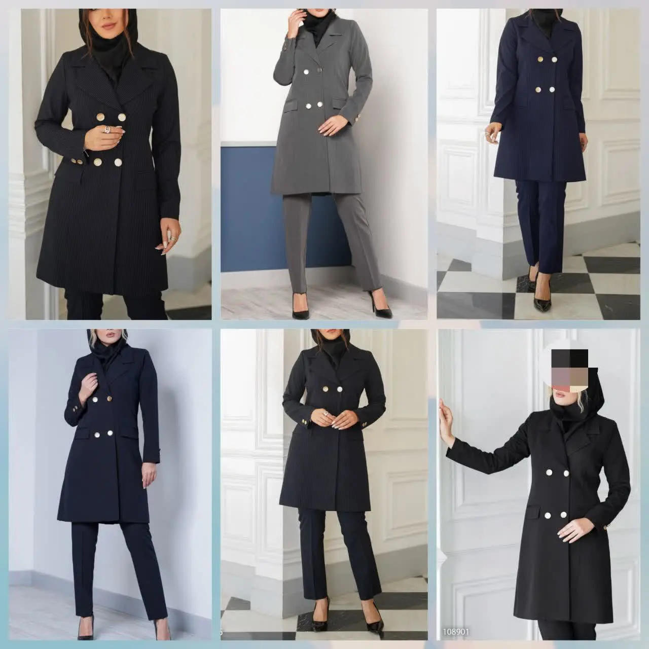 🔺کت و شلوار اداری مدل رویسا
