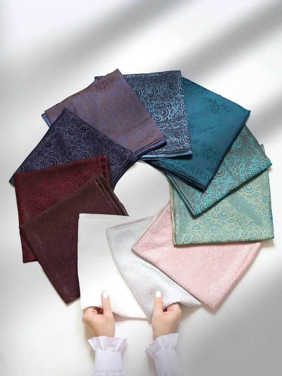 #روسری_ابریشم دورو
