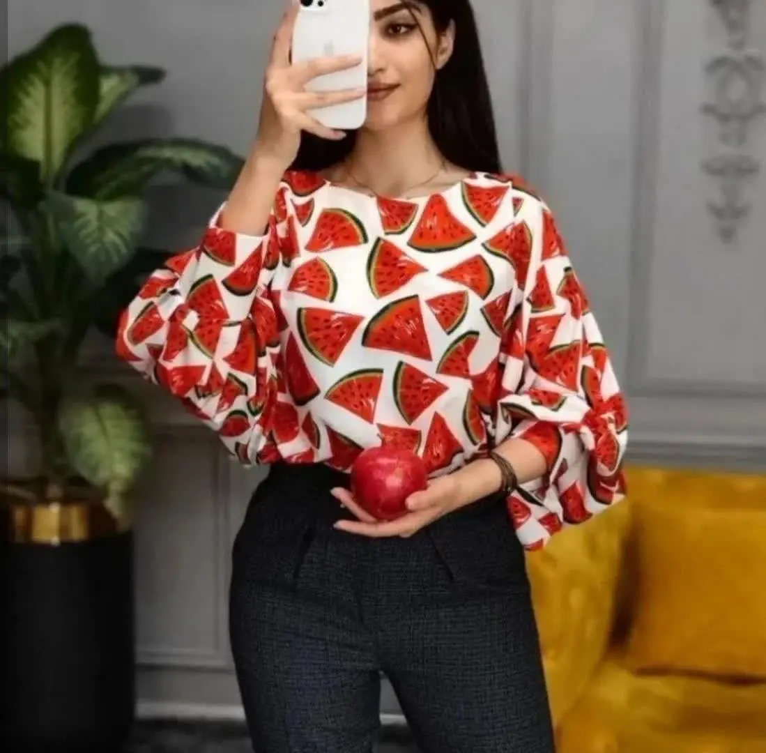 🦋نام محصول: شومیز هندونه 🍉
