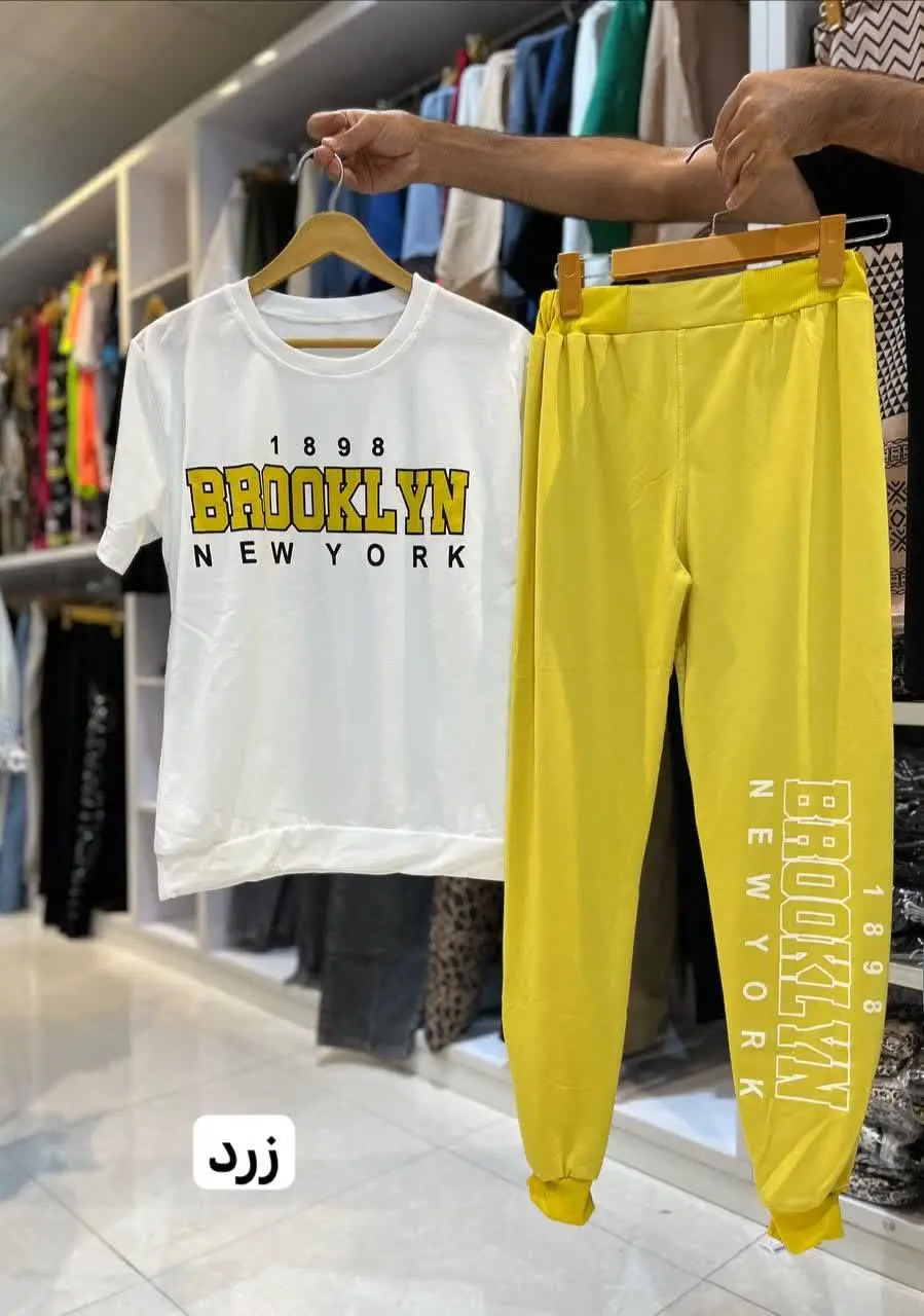 🖋نام: ست تیشرت شلوار بروکلین
