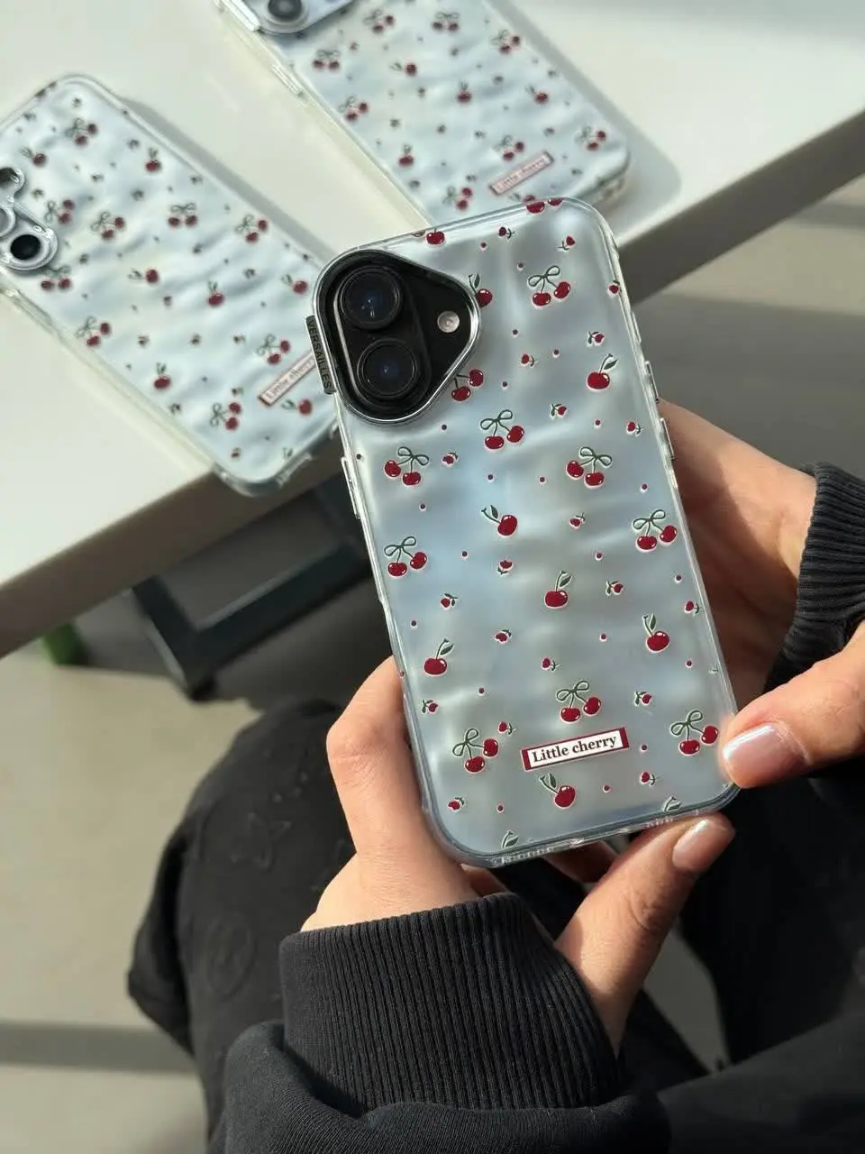 قاب طرح گیلاس دفورمه مخصوص انواع #سامسونگ #شیائومی و #آیفون 
