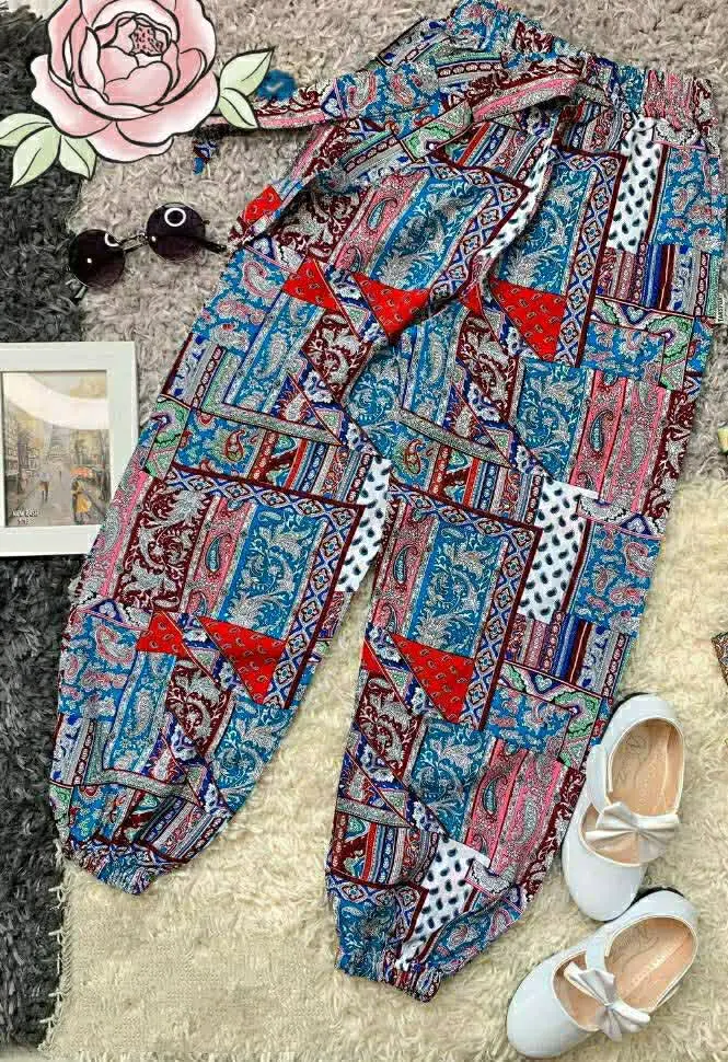 شلوارهای نخی پرطرفدار دخترونه🥰🌸
