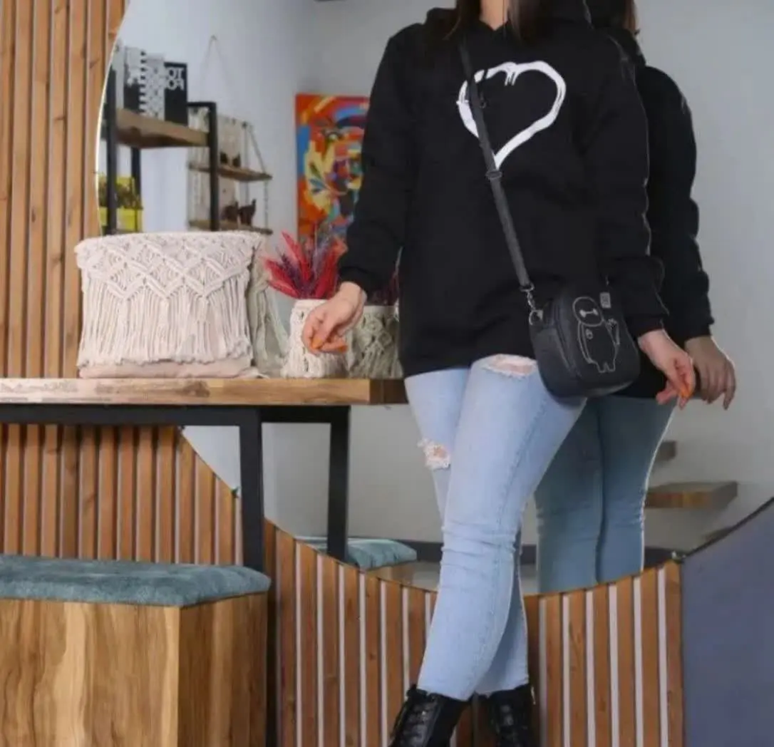 💞هودی تو کرکی شیک قلب💞
