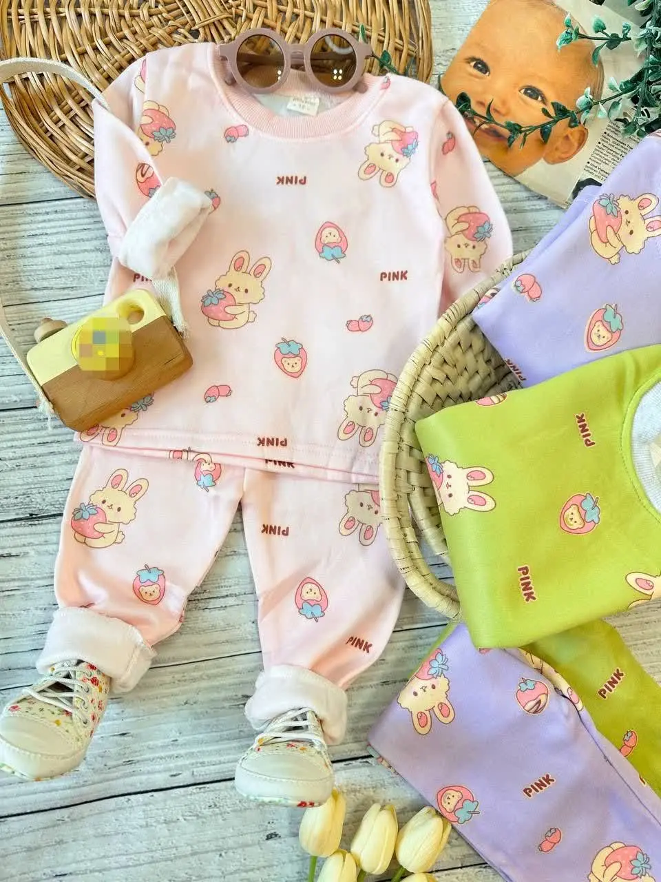 اینم بلوز شلوار تو کرکی دخترانه
