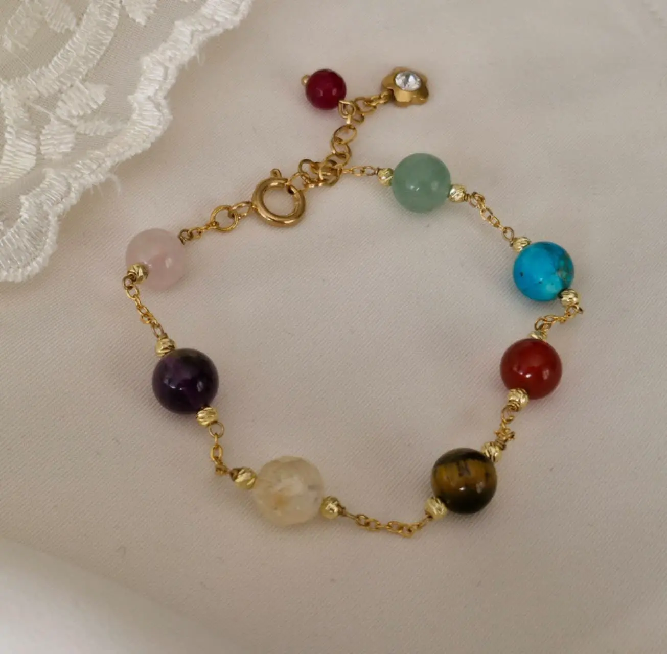 انواع مختلف دستبند هفت چاکرایی