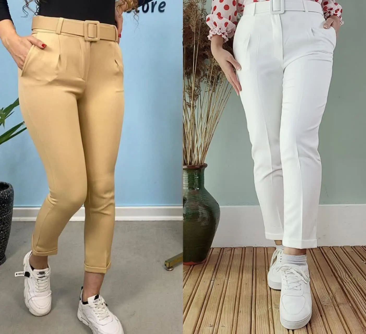 نام: شلوار مازراتی کمربنددار
