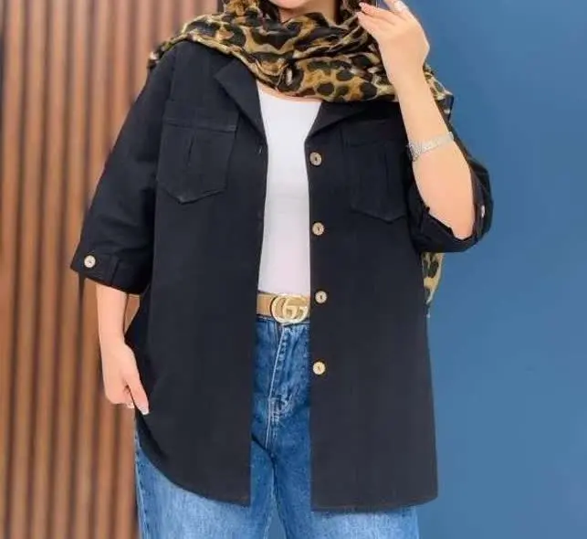 شومیز مانتویی گلاره