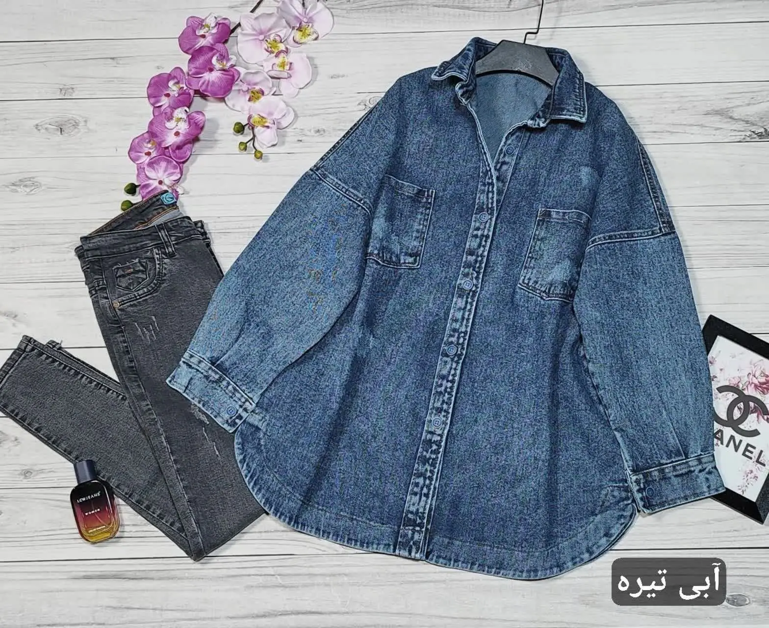 شومیز مانتویی جین مناسب همه...