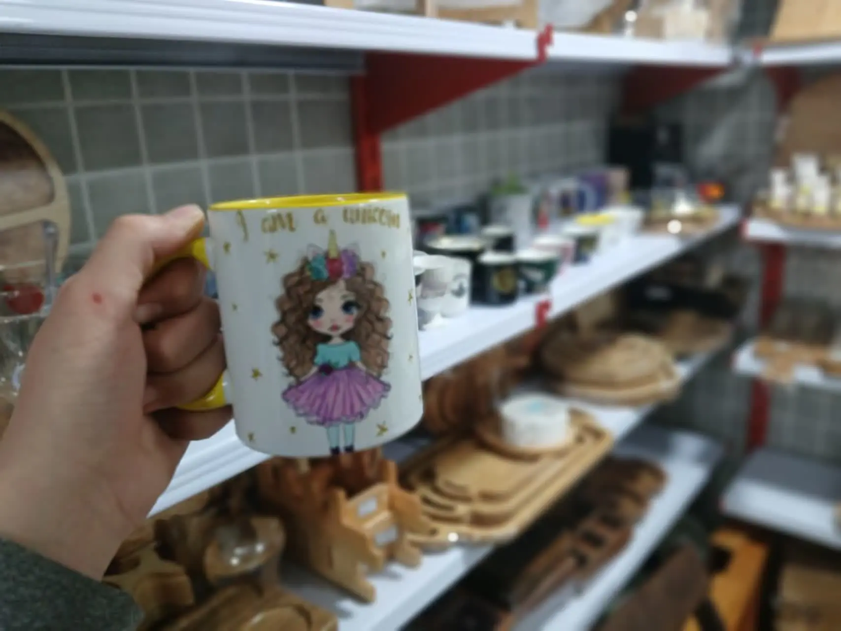 ماگ چاپ دار 
