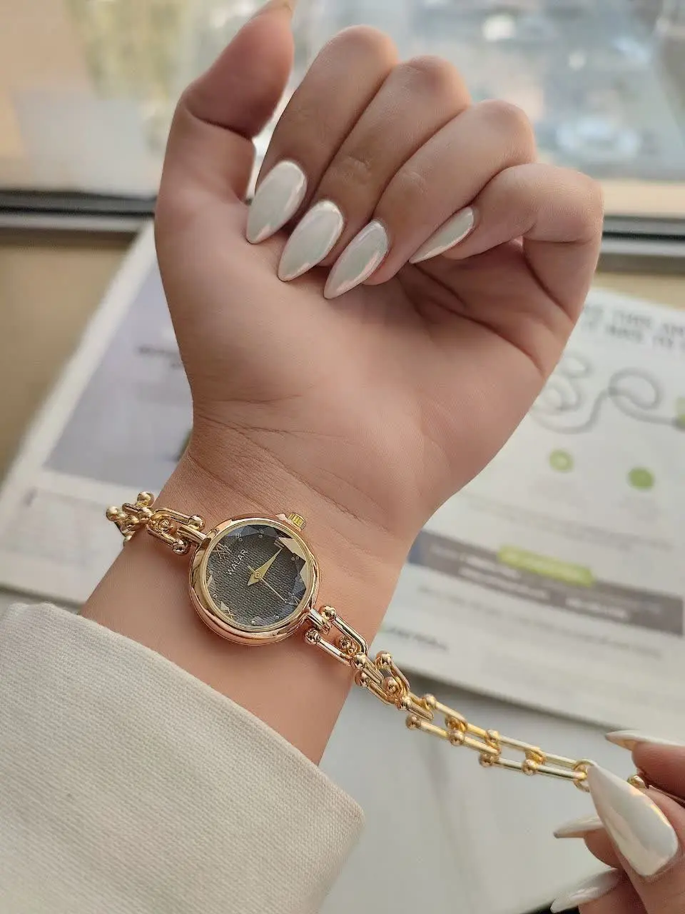 ساعت زنانه بند تیفانی مارک...